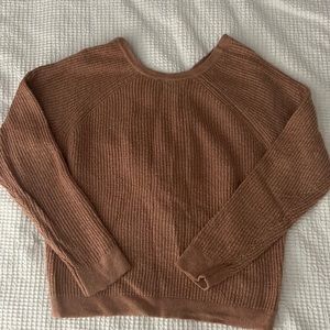 Twisted back knot sweater from Aerie!